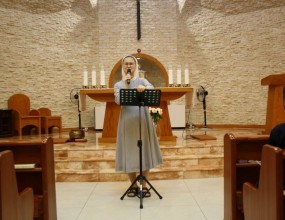 2024년 6월 25일 견진교리 3회(기도) 유주희 M.베네란다 수녀님 교육 사진입니다.