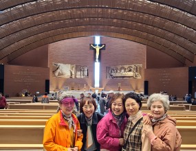 찬미예수님, 2026년 5월 6일 연령회 남양성모성지 성지순례 사진입니다.